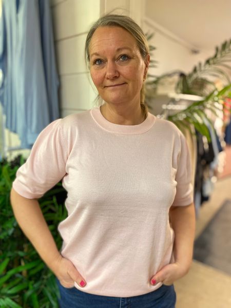 Hovedbilde Mila SZ Pullover, kort erme, lys rosa