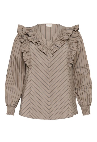 Hovedbilde KC Jerria bluse, morel/black coffee