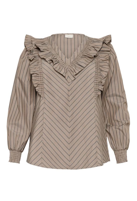 KC Jerria bluse, morel/black coffee