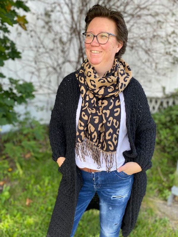 Cardigan, sort