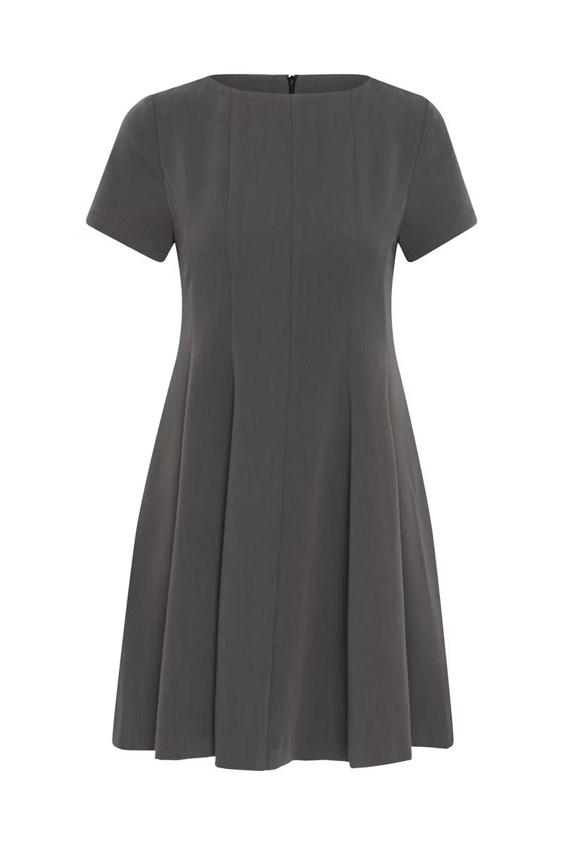 KA Sakura kjole, Dark Grey Melange