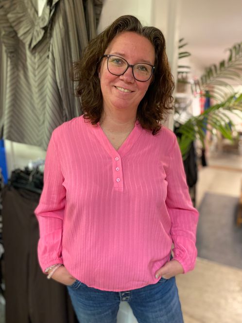Hovedbilde KA Ninna bluse, Pink Power