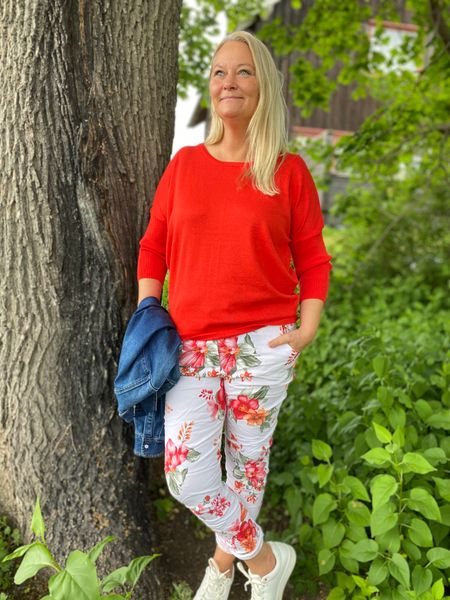 Hovedbilde Signe bukse, mix flower