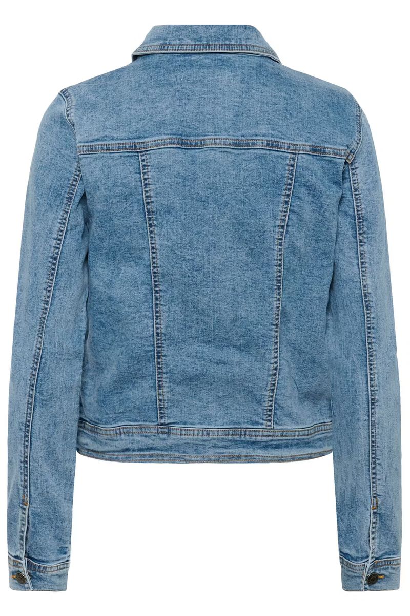KA Vilma Denim jakke, Washed Blue Denim