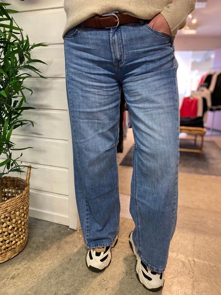 Hovedbilde Barrel Jeans, denimblå