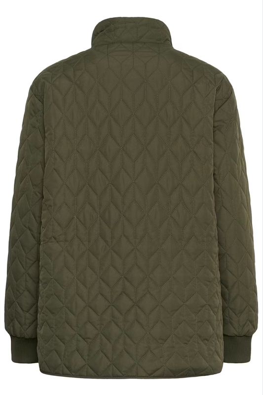 KALEILA Quilt Jacket Olive Night