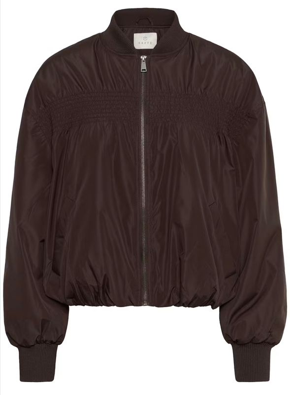 KAarlette bomber jacket coffee Bean/brun