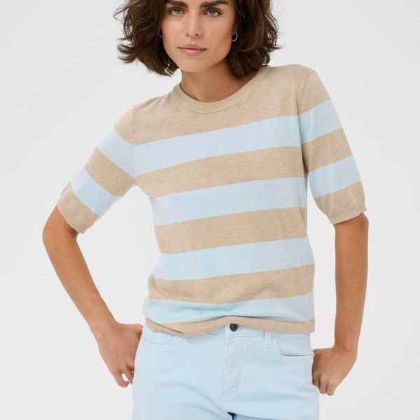 Hovedbilde KA Lizza Pullover, Feather/ light blue