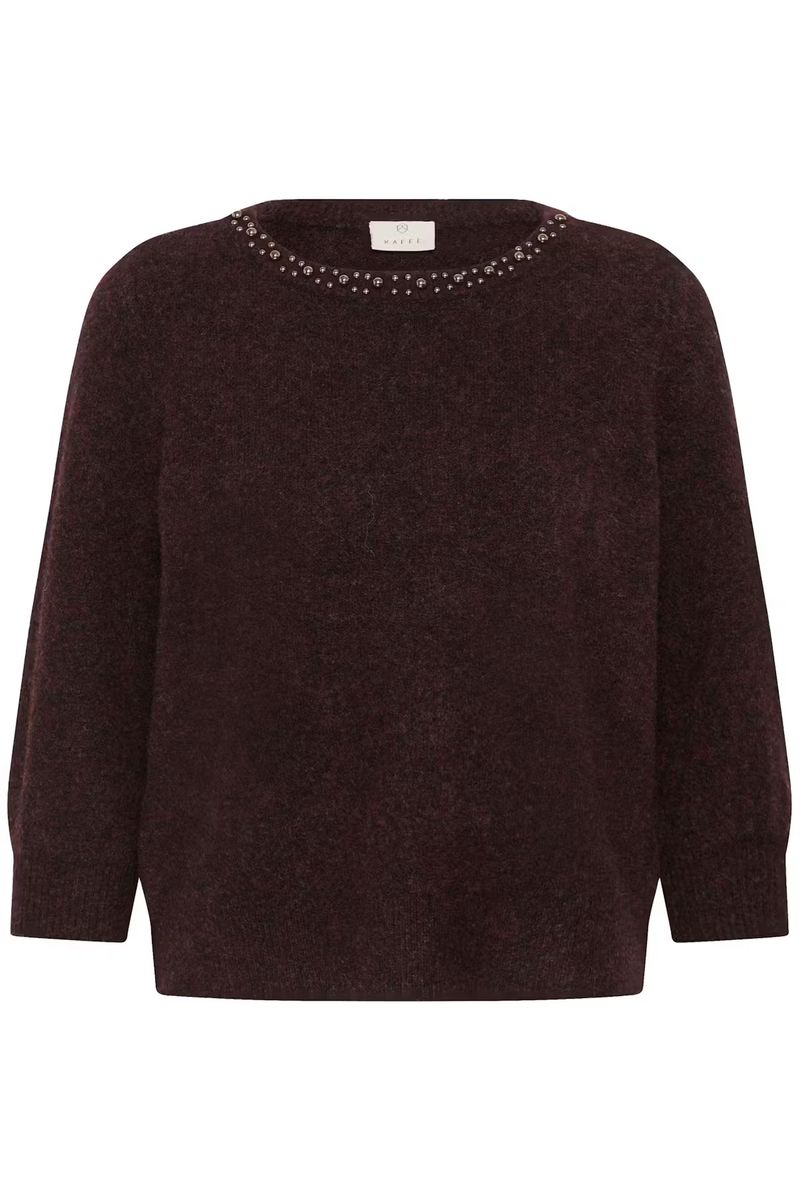 KA Selly Pullover, Fugde melange