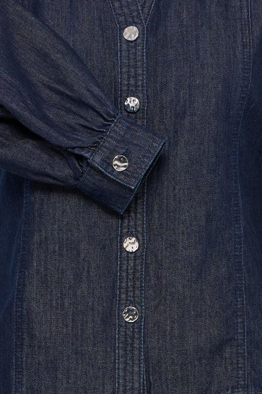 BY Kalla denim skjorte, Dark blue denim